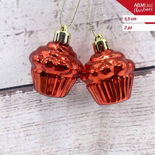 Ijskegels 5,5 cm – Rood – 2 stuks