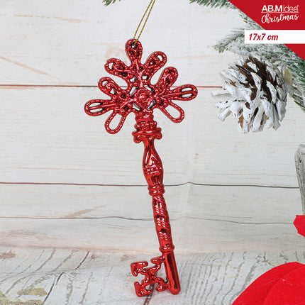 Sleutelhanger 17×7 cm – Rood