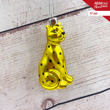 Kersthanger 11 cm – Zwart/Goud