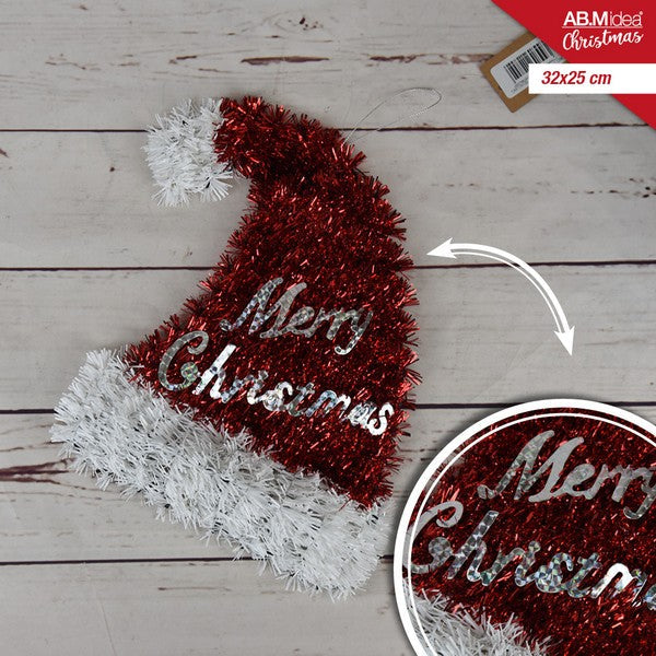 Wanddecoratie Hoed 32×25 cm – Kunststof