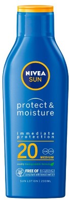 Nivea Sun zonnecrème SPF20 Protect & Moisture 200 ml