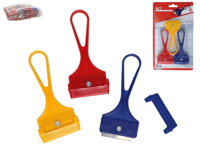 Kunststof schrapers – set van 3