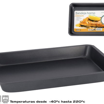 Stalen bakplaat Duncan 35 x 24 cm