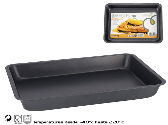 Stalen bakplaat Duncan 35 x 24 cm