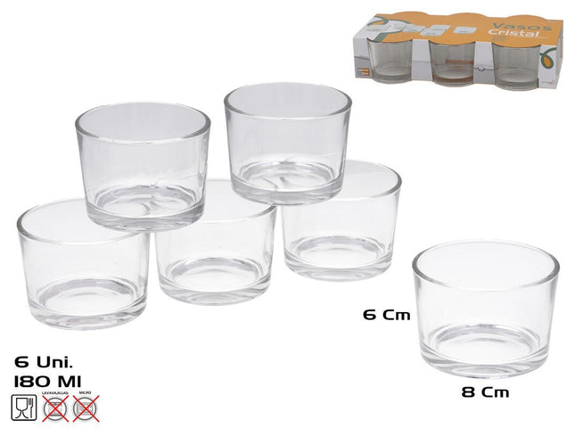 Drinkglazen Sude 180 ml – set van 6