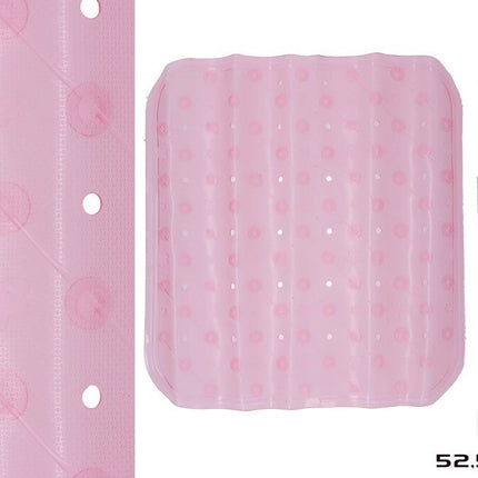 PVC-badkamermat Classe 54 x 52,5 cm – roze