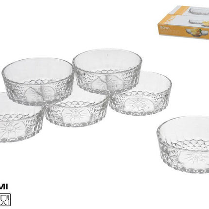 Kommetjes Diamant 300 ml – set van 6