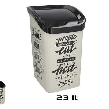 Huishoudelijke afvalbak 23 liter
