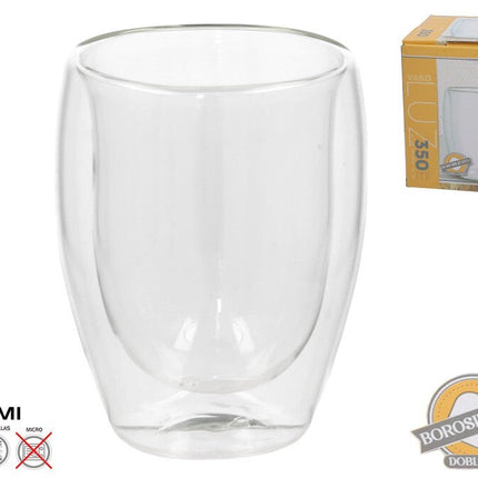 Lichtgevend drinkglas 350 ml*