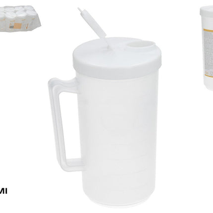Maatbeker met deksel 450 ml