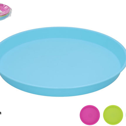 Rond dienblad Happy 40 cm