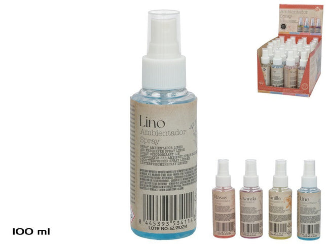 Interieurspray 100 ml – diverse geuren
