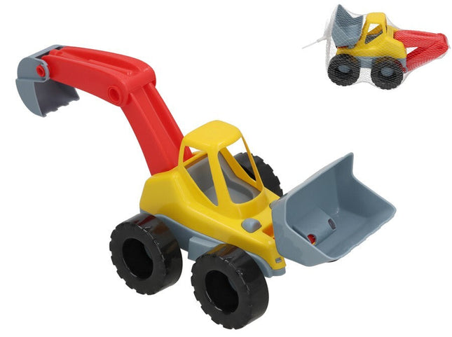 Mechanische strandschep 26 cm – assorti