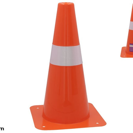 Reflecterende verkeerskegel 32 cm – oranje