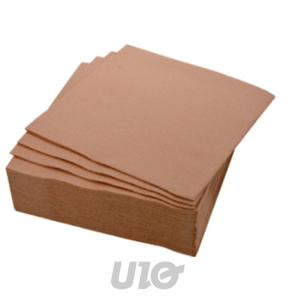 Papieren servetten Vitamine 38 x 38 cm, 40 stuks – kaki