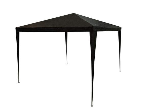 Partytent antraciet – 3 x 3 x 2,5 m