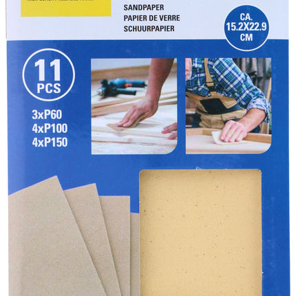 Schuurpapier Set P60 P100 P150