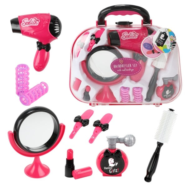 Glamour Shine Kappersset met echte haardroger