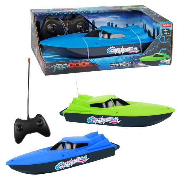 RC-COOL Speedboot “Waves” – 24 cm – 2 assorti