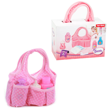 BEAU Poppenverzorgingstas met accessoires