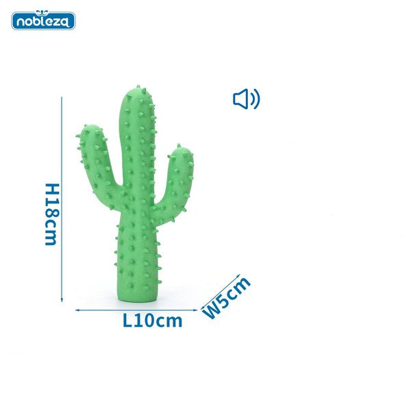 Latex cactus met geluid voor huisdieren