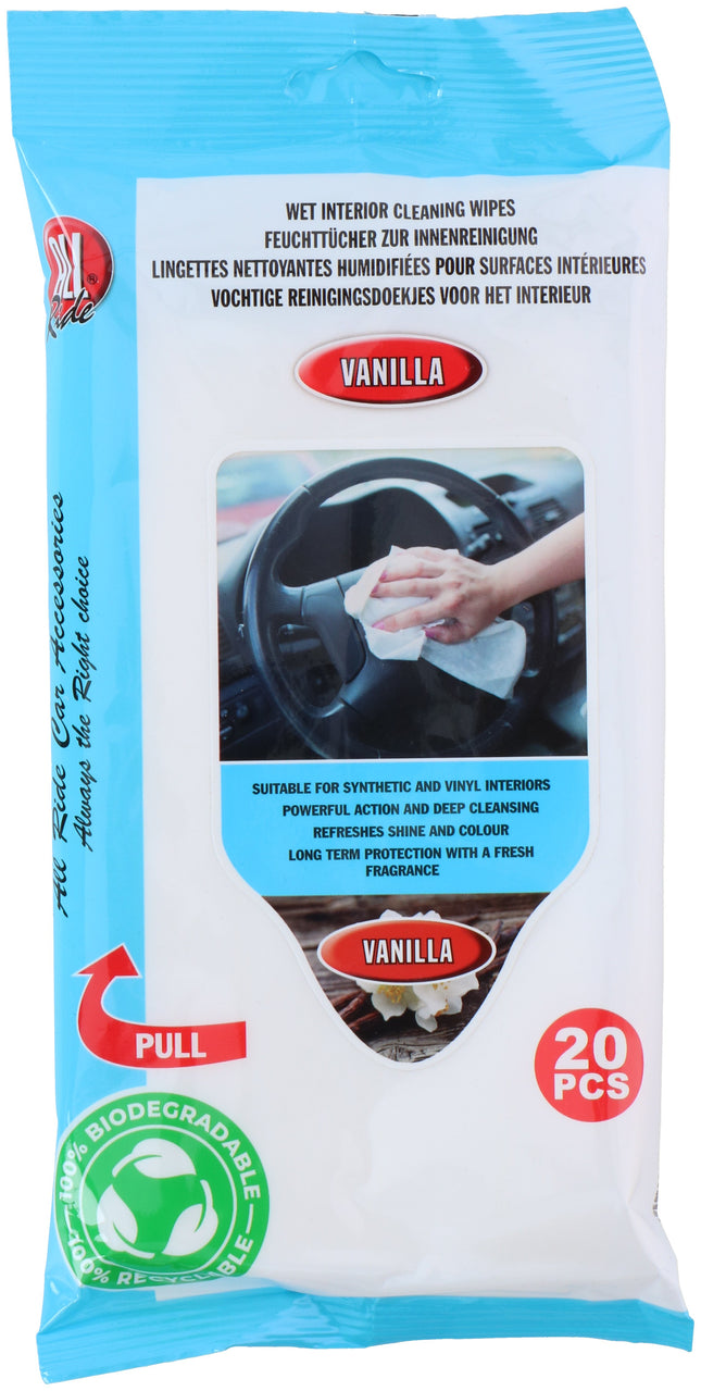 Auto interieur reinigingsdoekjes – 20 stuks (duplicaat)