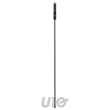 Uitschuifbare gordijnroede 19 mm 210–380 cm Sablis zwart