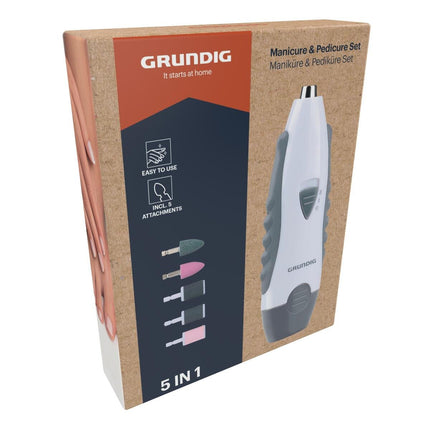 GRUNDIG Elektrische Manicure en Pedicure 5-in-1