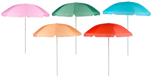 Parasol 2 m – 5 assorti kleuren