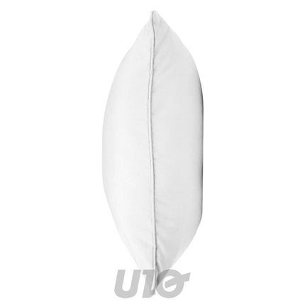 Afneembaar sierkussen 60 x 60 cm wit