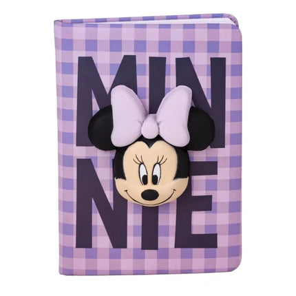 Disney Minnie 3D notebook, lined notepad