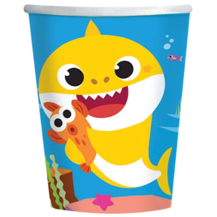 Baby Shark Music paper cup 8-pack 250 ml