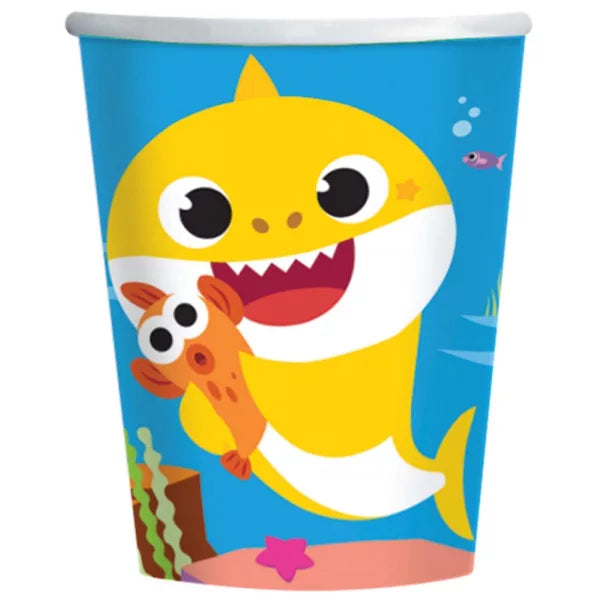 Baby Shark Music paper cup 8-pack 250 ml