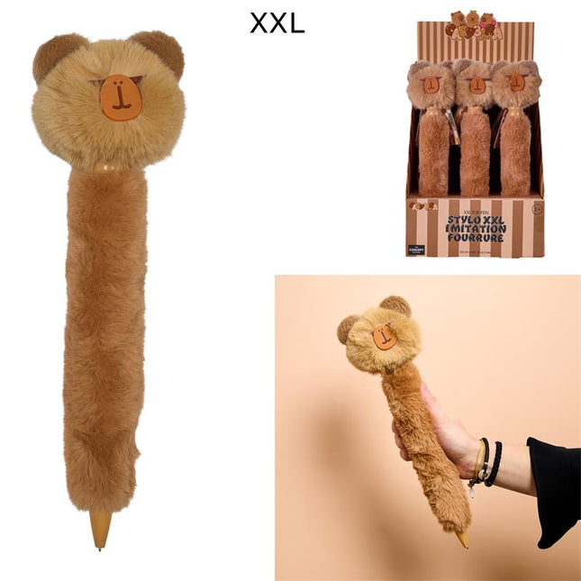 Pluche Capybara-balpen