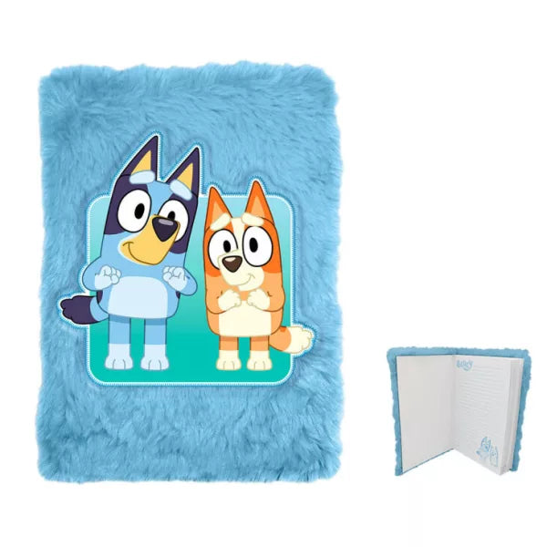 Bluey Life plush A5 notebook, journal