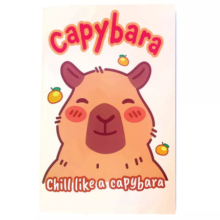 Capybara Chill B/5 lined notebook 40 pages