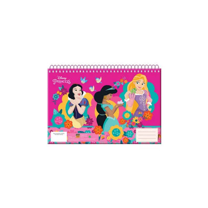 Disney Princess Spring A/4 spiral sketchbook, 30 pages