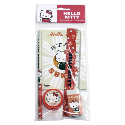Hello Kitty Stay Sunny stationery set 5 pieces