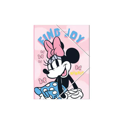 Disney Minnie Joy A/4 rubber band folder