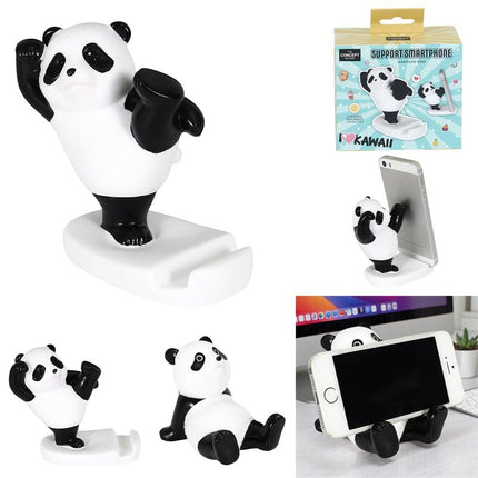 Kawaii panda telefoonhouder
