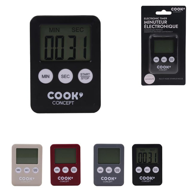 Magnetische digitale kookwekker