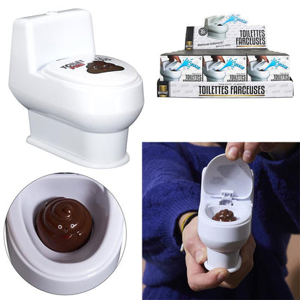 Grappig mini-toilet prankartikel