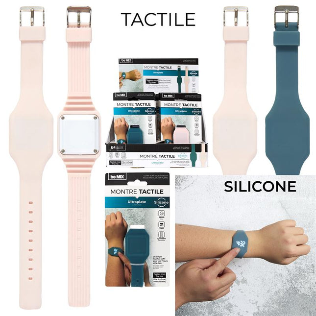 Unisex siliconen horloge