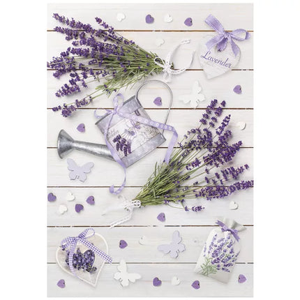 Colour Rustic Lavender A/4 elastic folder