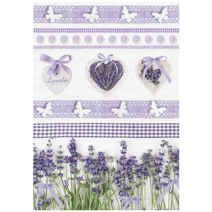 Colour Butterfly Lavender A/4 elastic folder