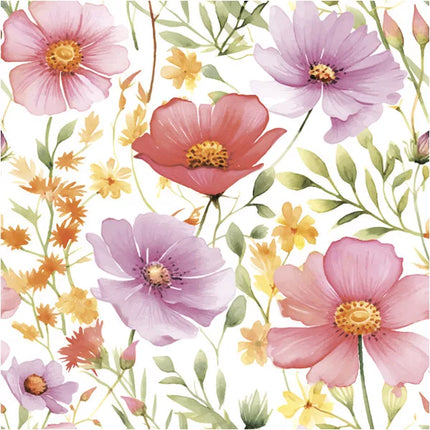 Flower Romantic Meadow napkin 20 pieces 33x33 cm