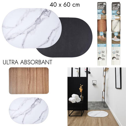 Ultra-absorberende badmat 40 x 60 cm