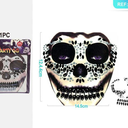 Halloween diamant sticker 1 st.