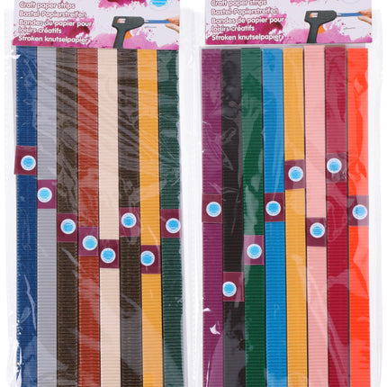 Knutselpapier stroken – 40 stuks (PA)