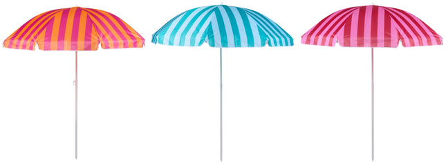 Parasol 2 m – 3 assorti kleuren